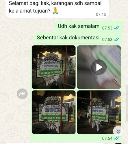 Pengiriman Papan Bunga Selamat Cendono Dawe