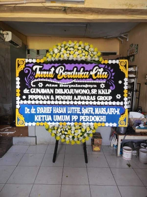 Papan Bunga di Cendono Dawe